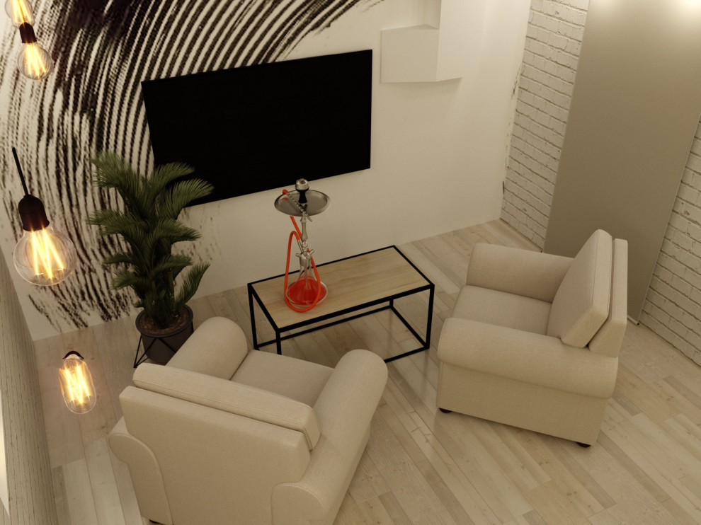 Дизайн интерьера Кальянной  Hype