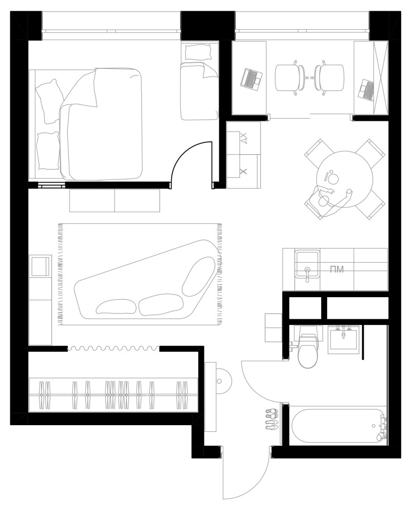 Квартира на севере Москвы