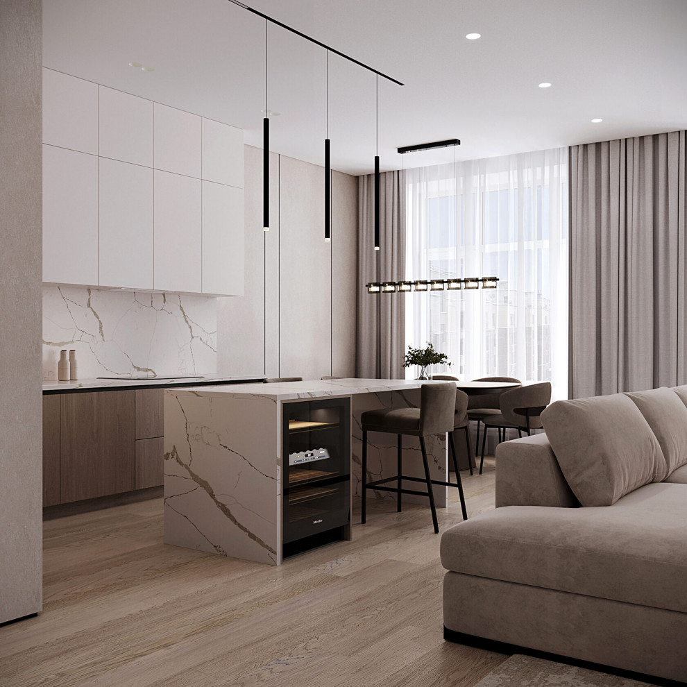 Проект квартиры в ЖК "Сосновка"