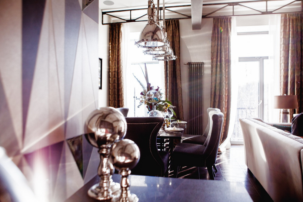 Скромное обаяние буржуа \\ гостиная-кухня