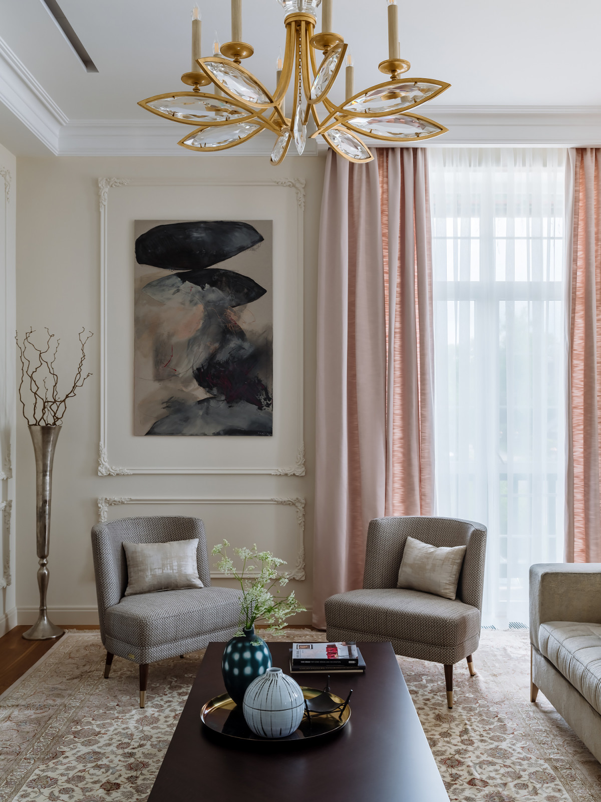 Стилизация квартиры в КП Довиль