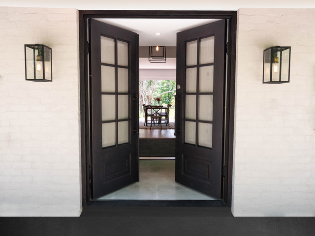 Wrought Iron Steel Front Doors industrielt-entre