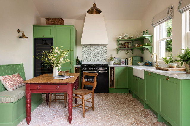 Victorian Townhouse traditional-kitchen