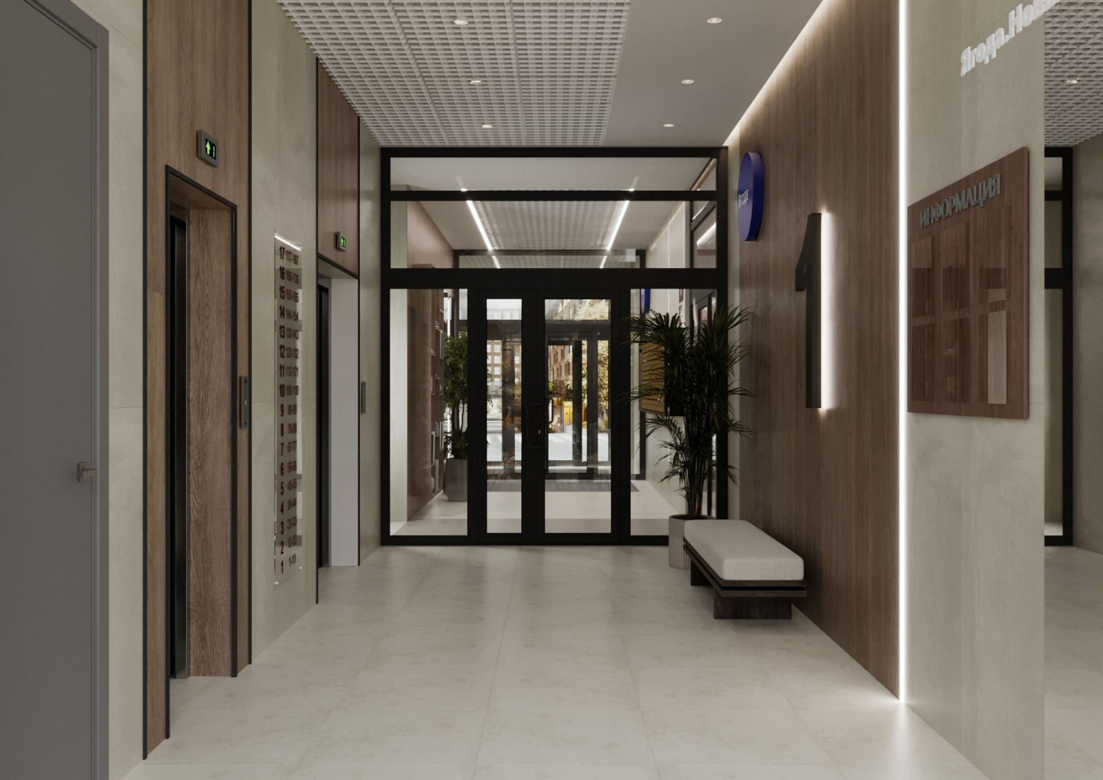 Проект входной группа ЖК "Новый город"