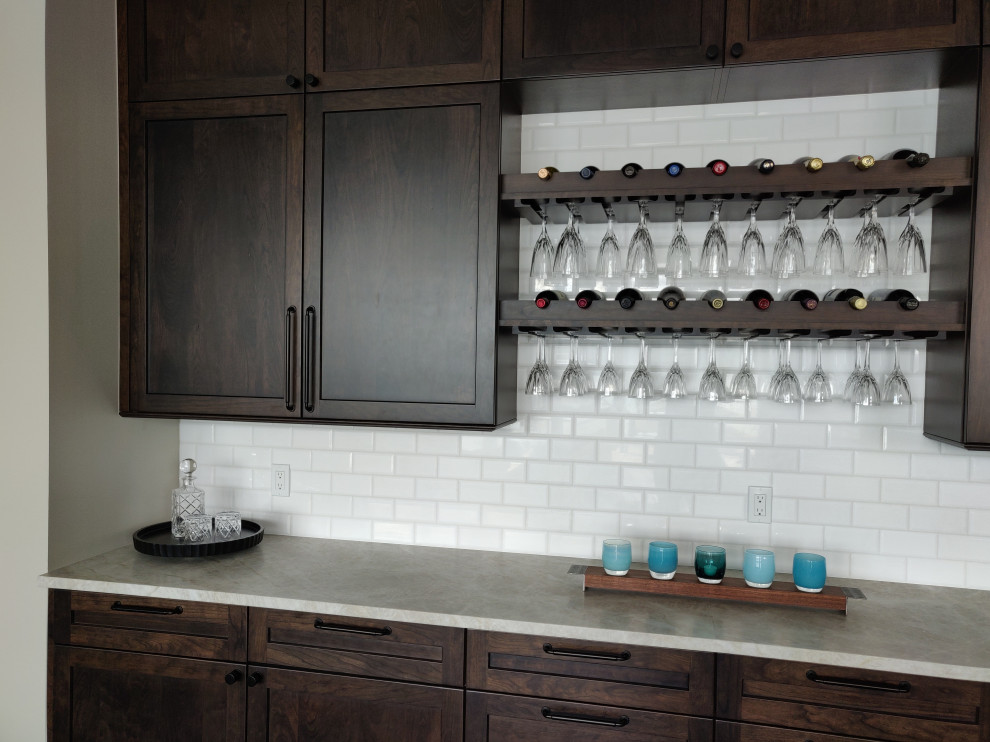 Inspiration for a transitional home design remodel in Seattle