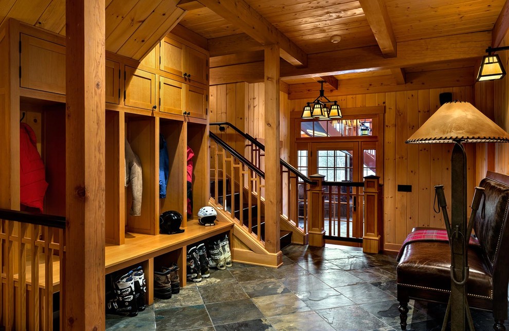 Alpine Ski Home - Contemporary - Entry - Burlington - by Randy Trainor ...