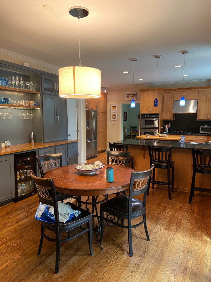 How to lighten/update kitchen without changing or counters!