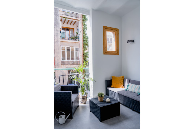 Reforma integral - Casa Ma&oacute; rustikal-terrasse