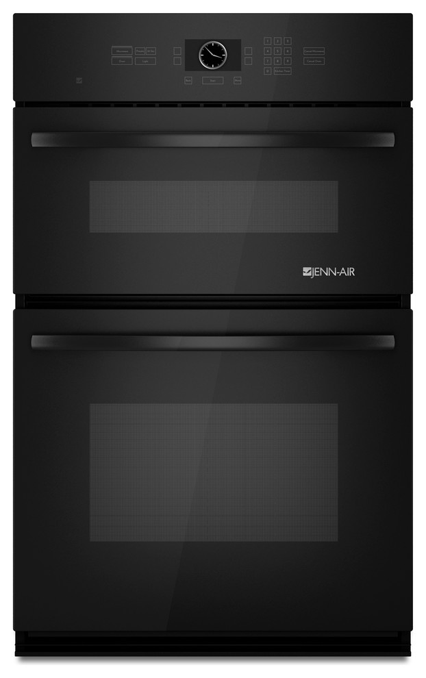 Jenn-Air 27" Combination Microwave/wall Oven, Black On Black | JMW2427WB
