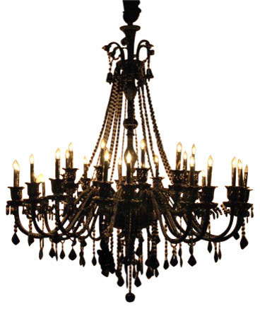 black crystal chandeliers on sale