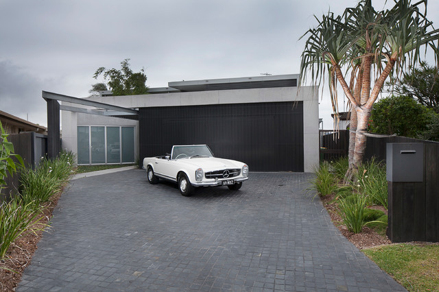Mooloolaba Beach contemporary-fasad