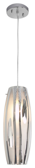 Varaluz Lighting AC1070 Chroman Empire - One Light Mini Pendant