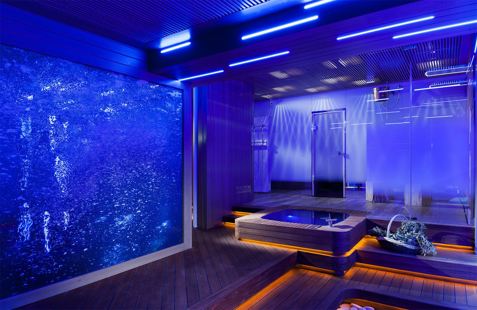 Спа-комплекс в стиле "шале"