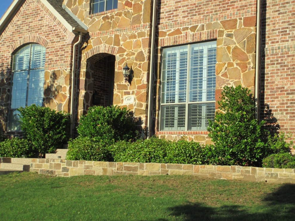 Hardscape Flagstone Brick Dallas by Texas Best Fence & Patio Houzz