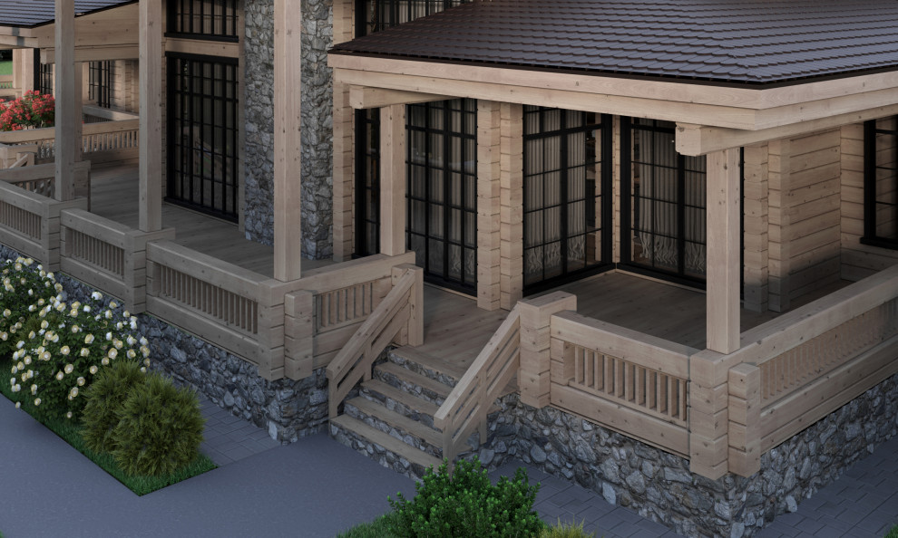 Загородный дом в стиле шале