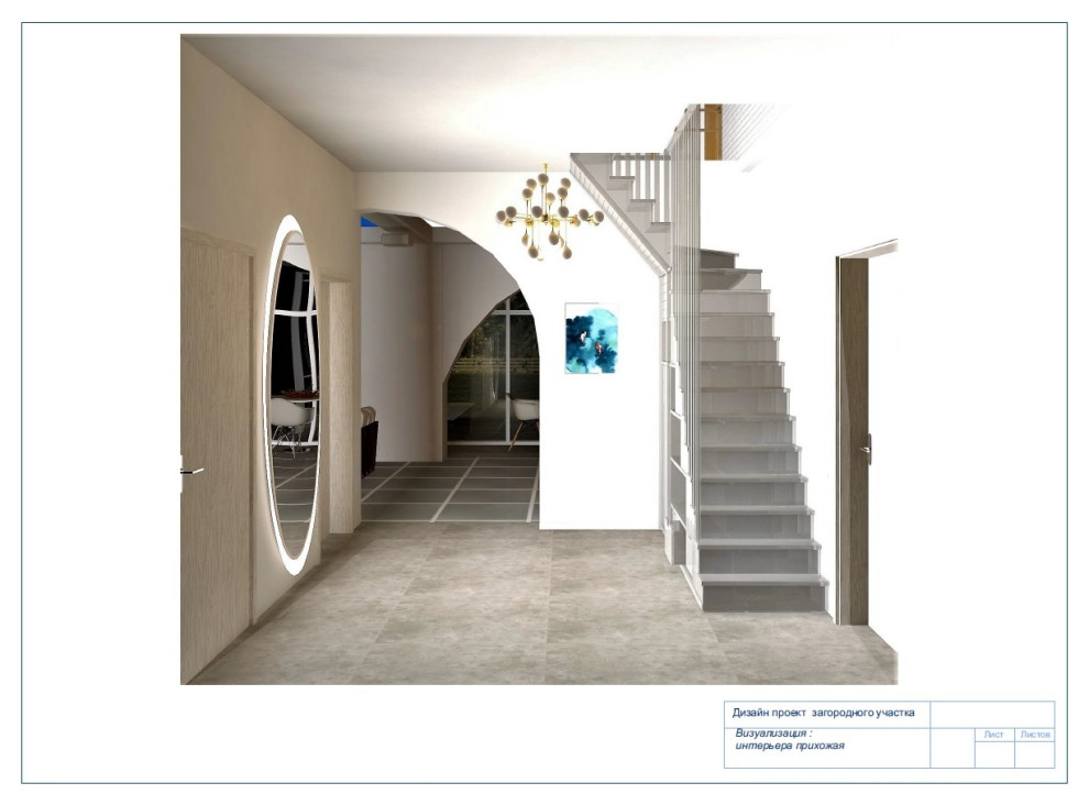 Дом с участком , дипломная работа.