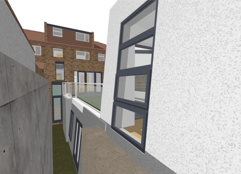 Rear and basement extension