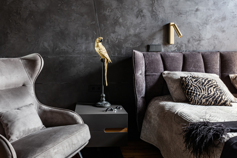 Черный интерьер 66м.кв.