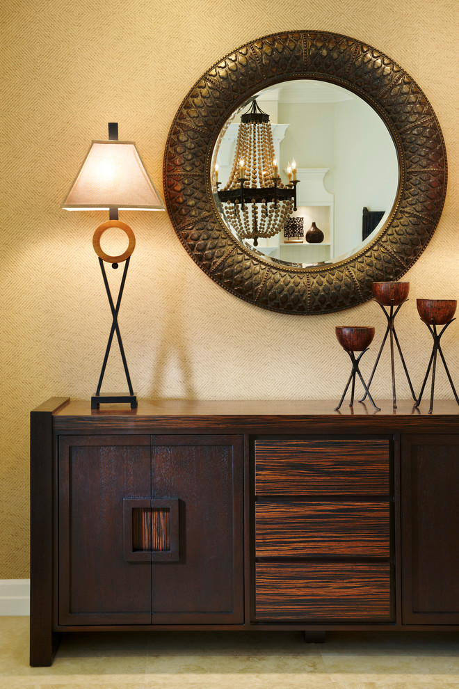 Home design - transitional home design idea in Miami