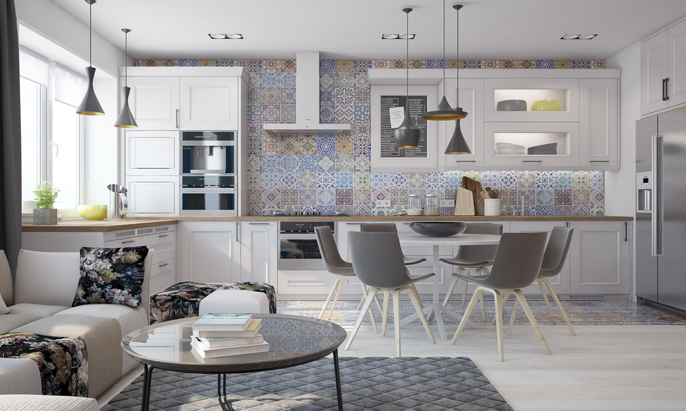 яркая квартира для молодоженов