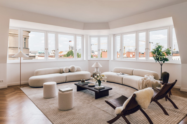 Palais Theising contemporary-living-room