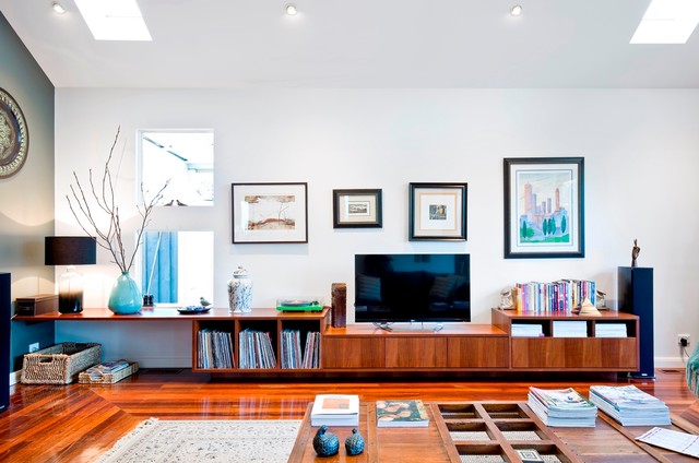 Topp Residence contemporary-vardagsrum