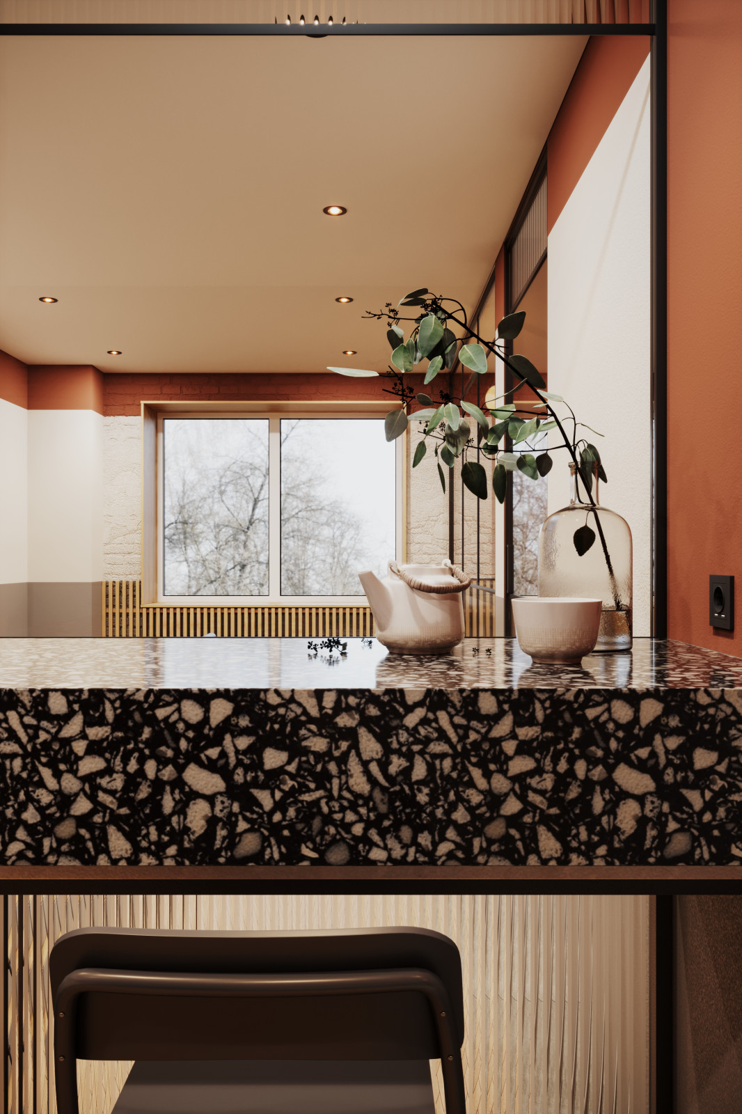 Кухня-столовая в бц Выбор