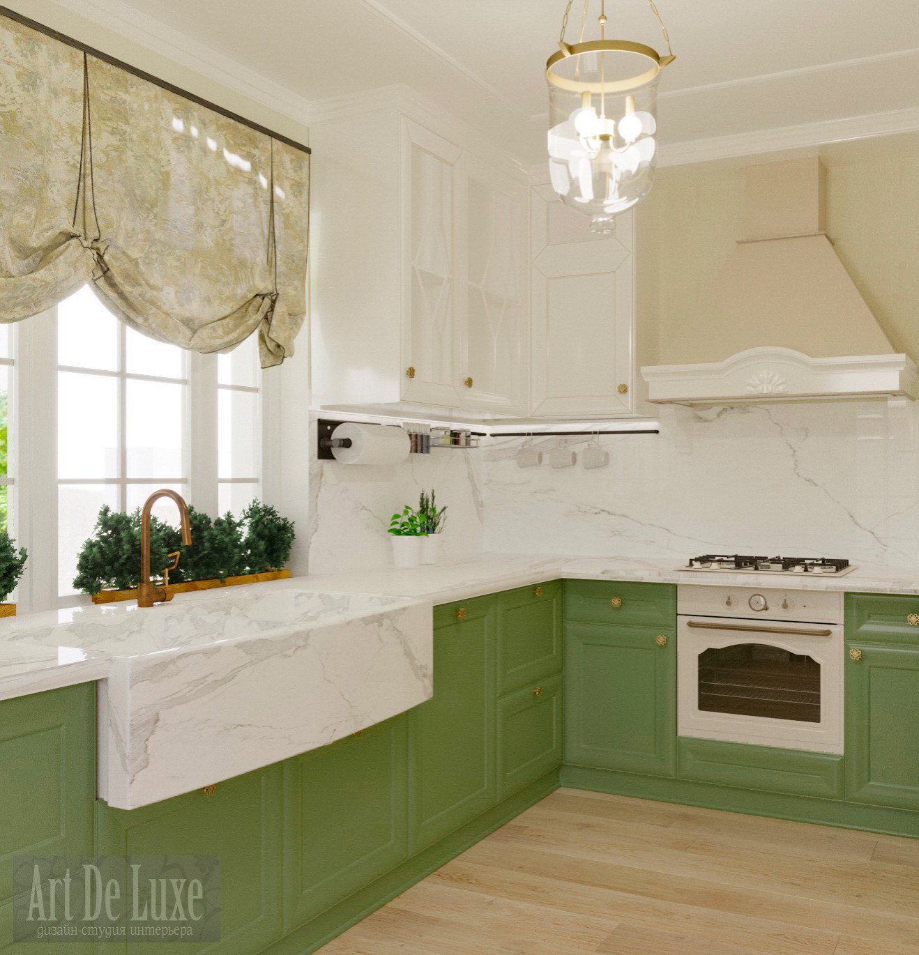 Кухня в частном доме, вариант 2