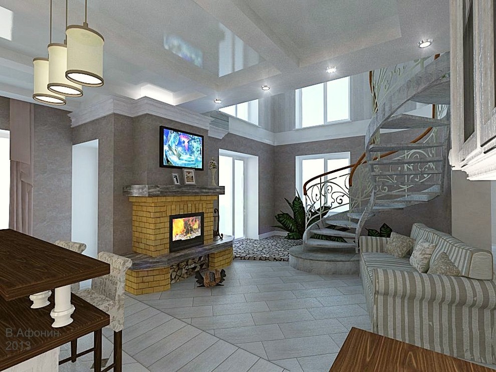 3D-визуализация загородного дома