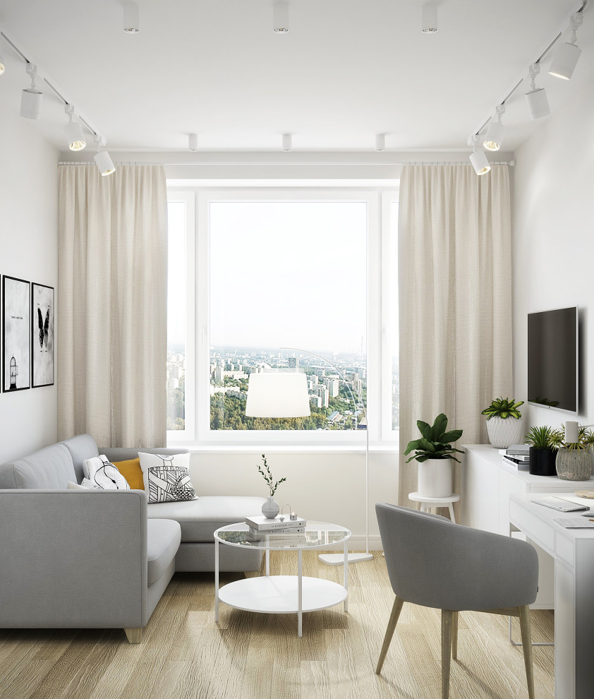 Дизайн интерьера однокомнатной квартиры под сдачу