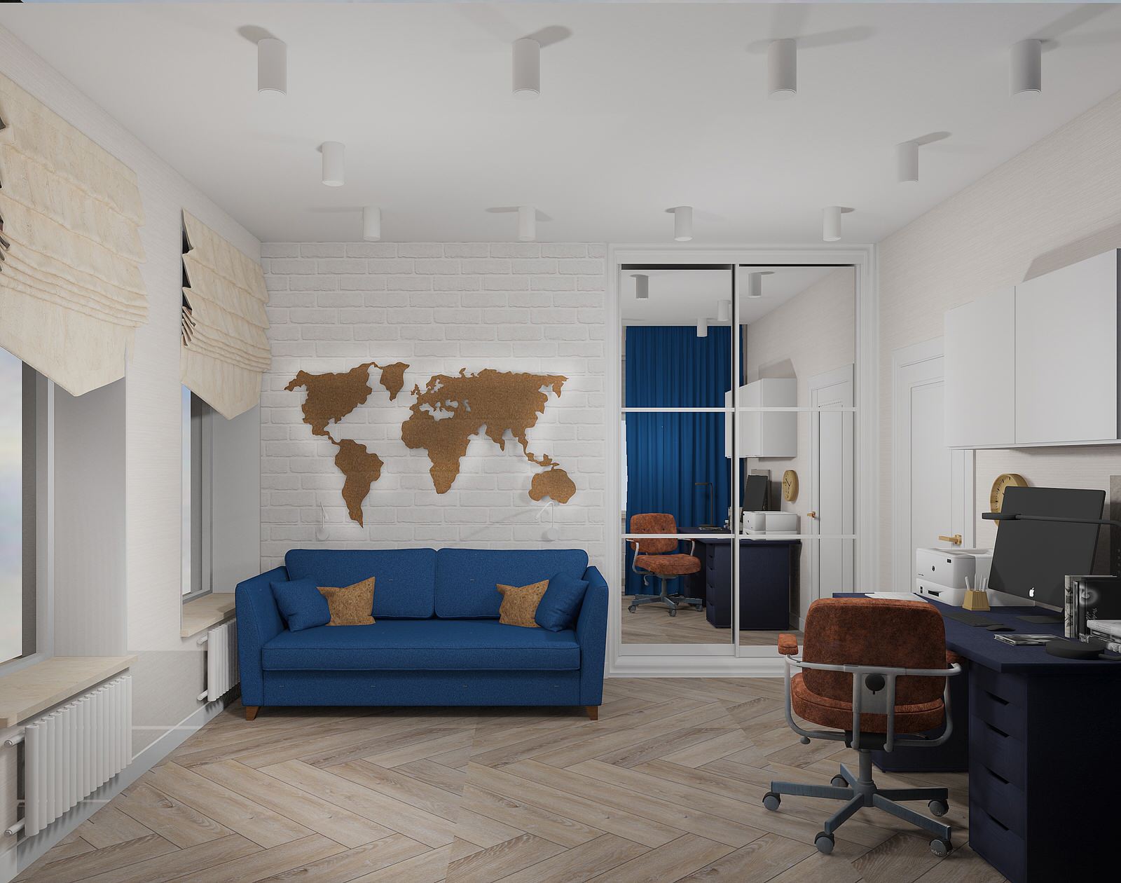 Квартира современная классика