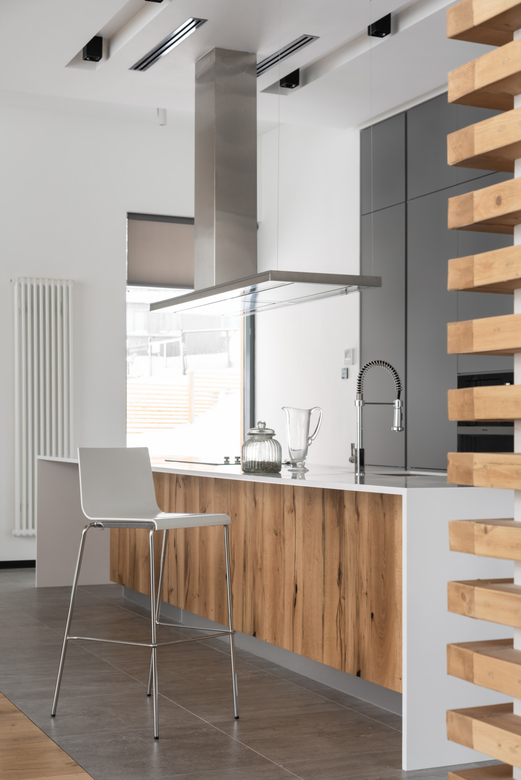 Дом на склоне