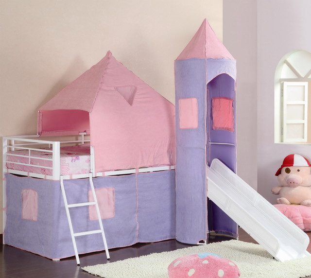Castle Styled Twin Girls Tent Bed Modern New York by The Classic Furniture Houzz UK