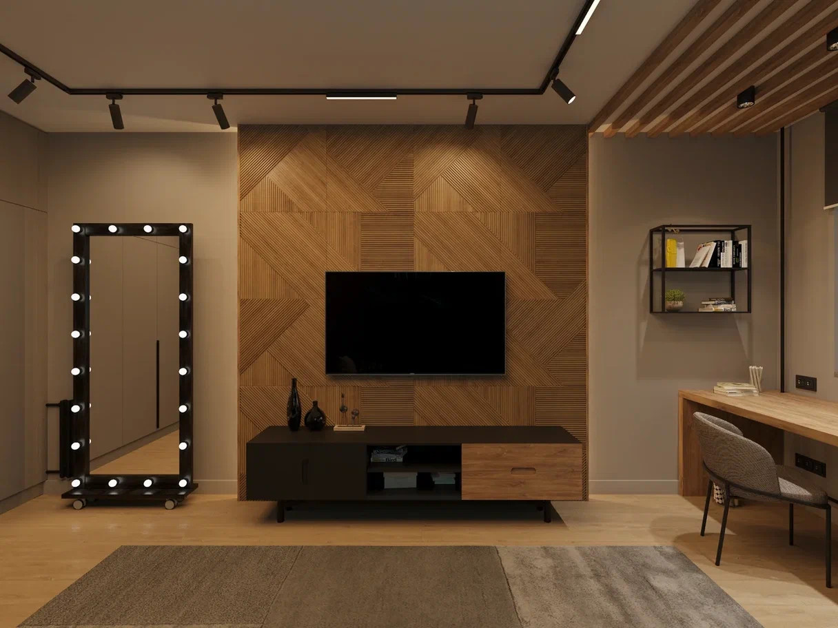 Дизайн-проект квартиры для молодого с человека