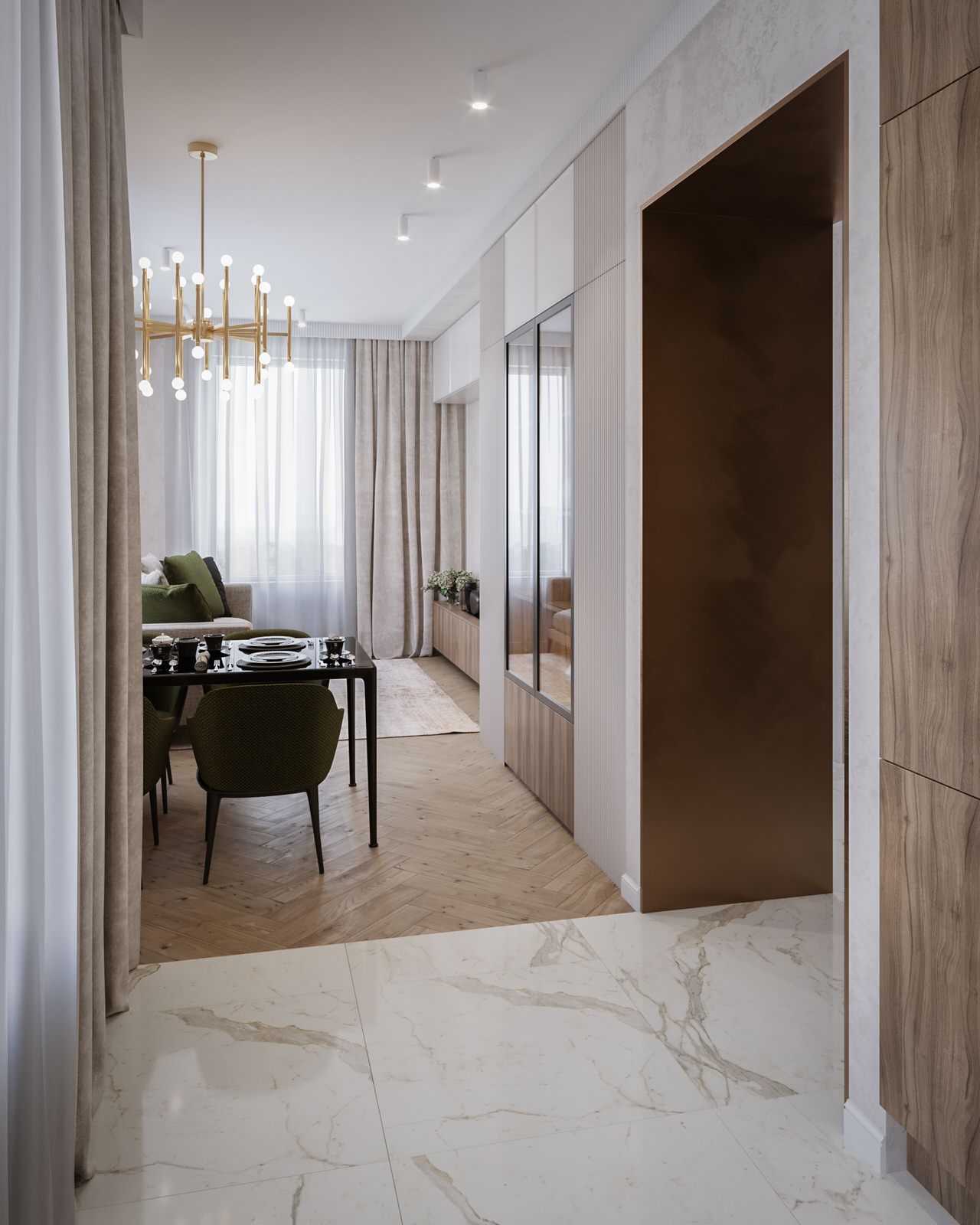 Кухня-гостиная