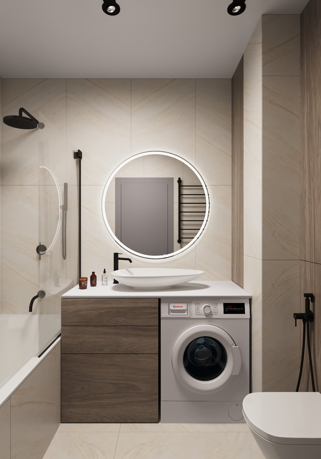 Квартира с элементами лофта