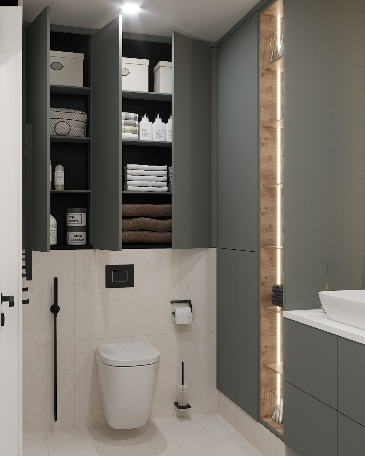 Дизайн-проект квартиры, площадью 99,1 м2 в г. Новосибирск