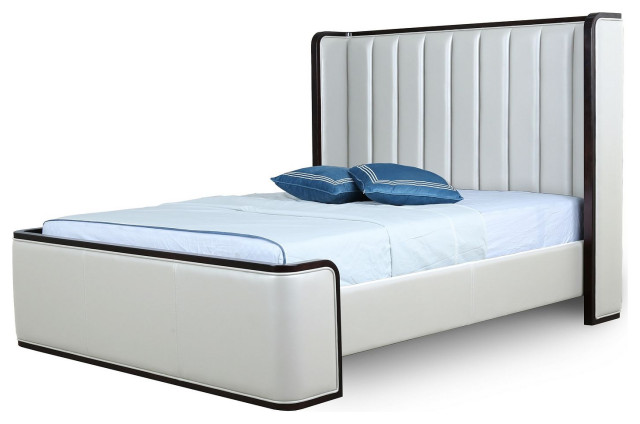 Kingdom Full-Size Bed, Cream