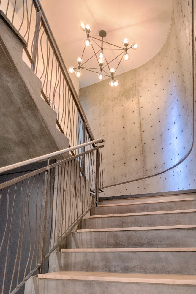 Trendy staircase photo in Denver