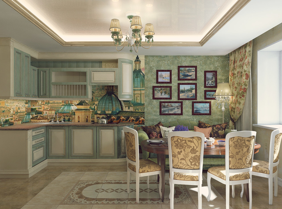 Дизайн квартиры с элементами классики  в г. Екатеринбурге