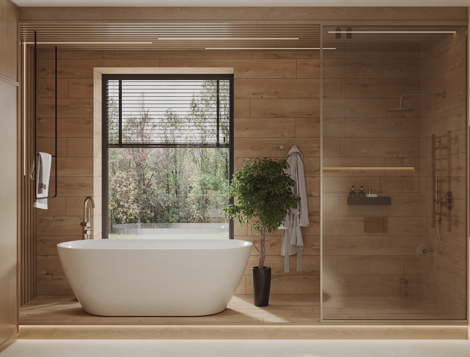 Интерьер дома в КП Урман