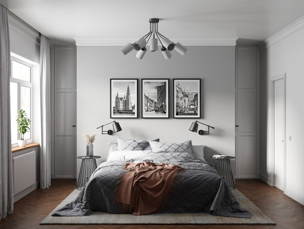 Спальня в скандинавском стиле