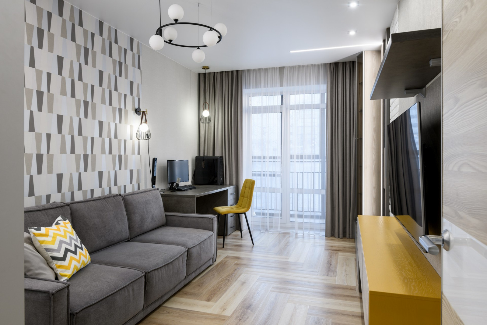 2022г. Фото квартиры 50 м2 в ЖК "Северная Корона"