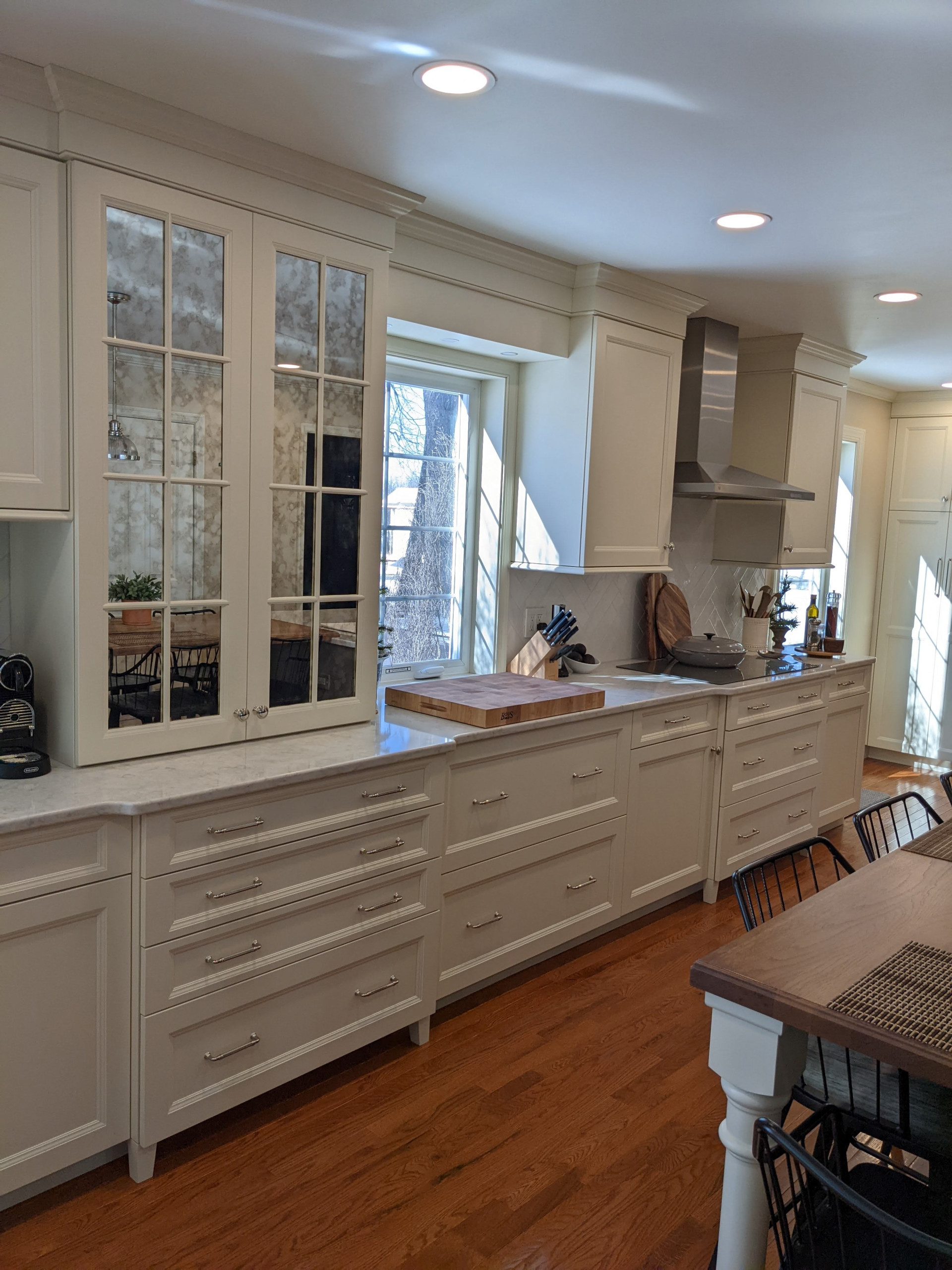 Mechanicsburg Kitchen, Painted and Stained Cabinetry in Harmony