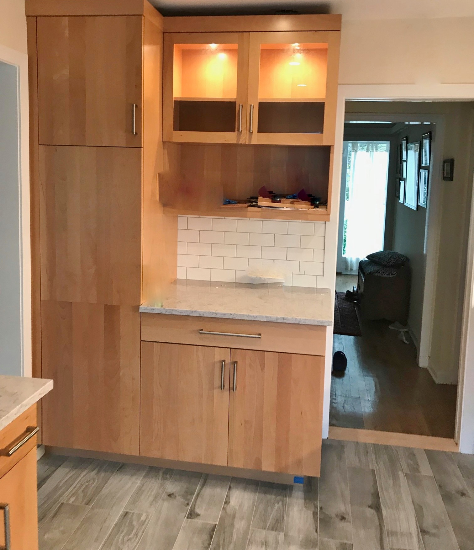 Mamaroneck Scandinavian Style Kitchen in Progress