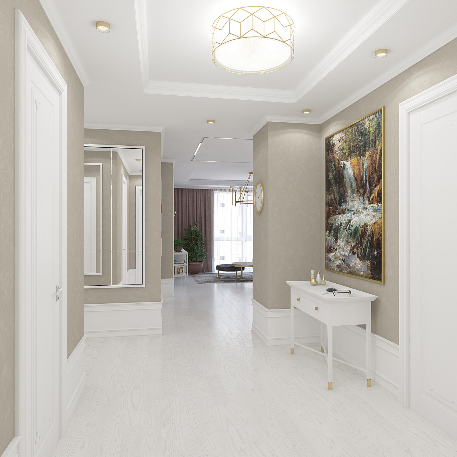 Четырех комнатная квартира 108 м.кв.