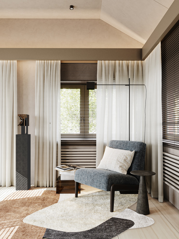 Дизайн-проект загородного дома в Рощино 68м²