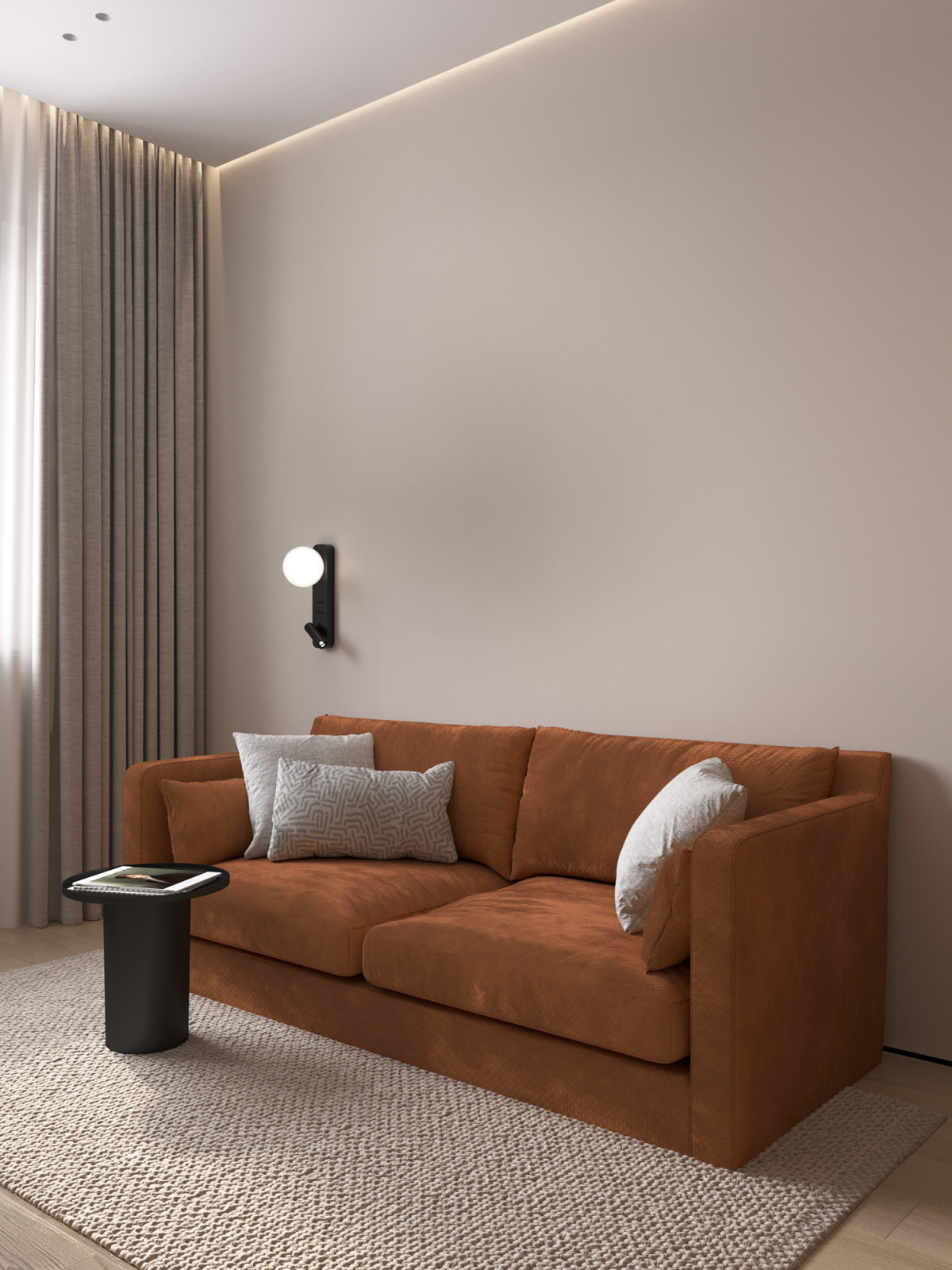 Коттедж в Мытищах, д. Шолохово — современный стиль с элементами минимализма