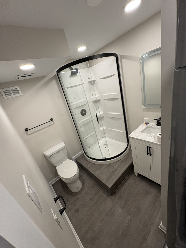 Basement Bathroom Install