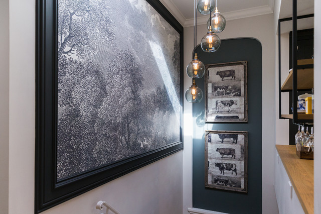 Cole Valley Residence transitional-staircase
